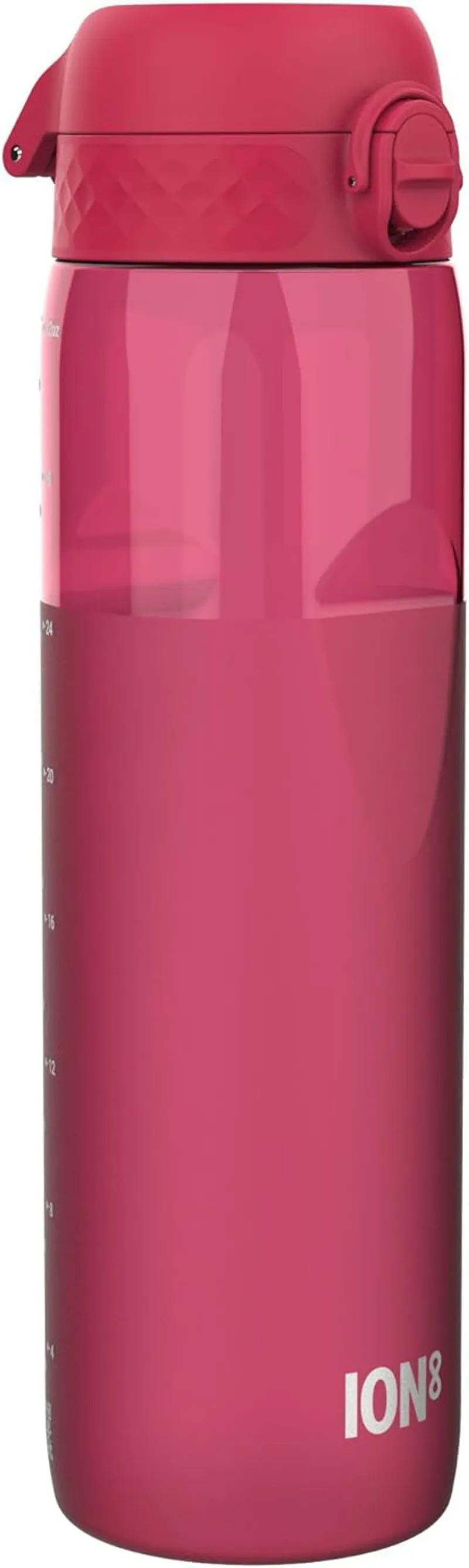 Ion8 Quench Water Bottle 1000ml Viva Magenta Clear