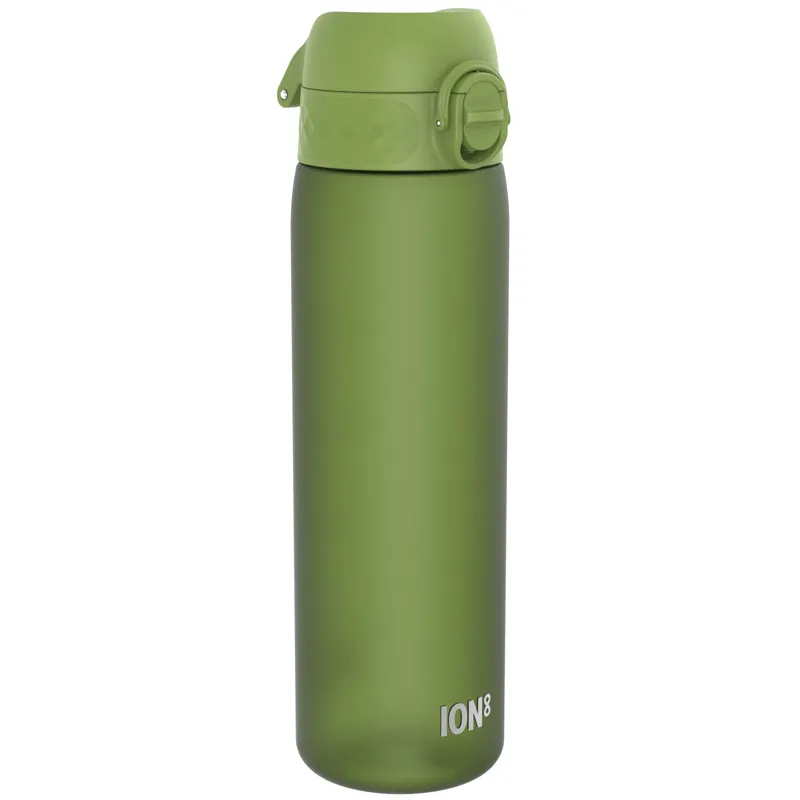 Ion8 Slim Water Bottle 500ml Khaki Green