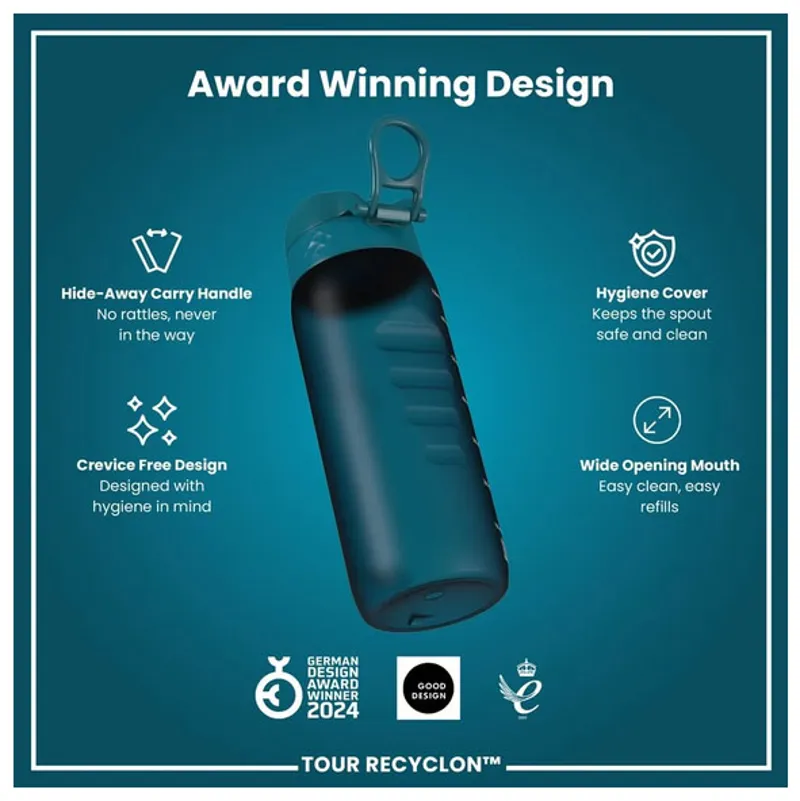 Ion8 Tour Water Bottle 750ml Teal-4