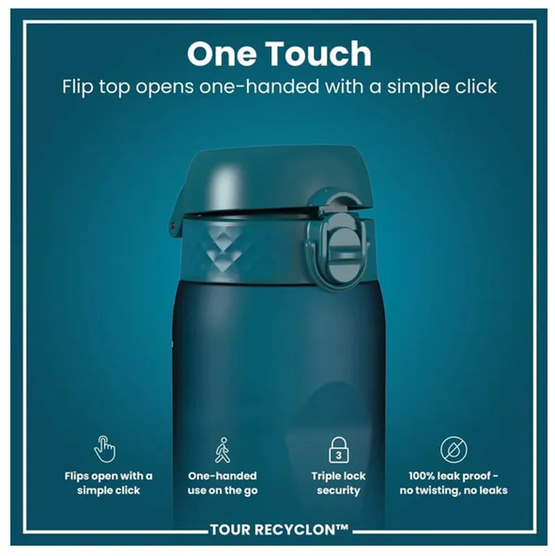 Ion8 Tour Water Bottle 750ml Teal-2