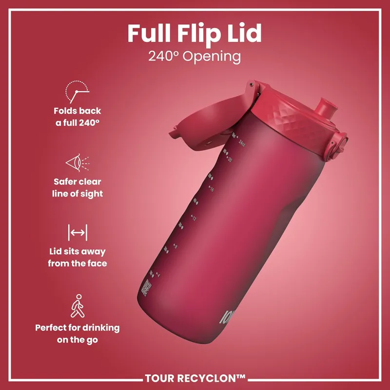 Ion8 Tour Water Bottle 750ml Viva Magenta-3