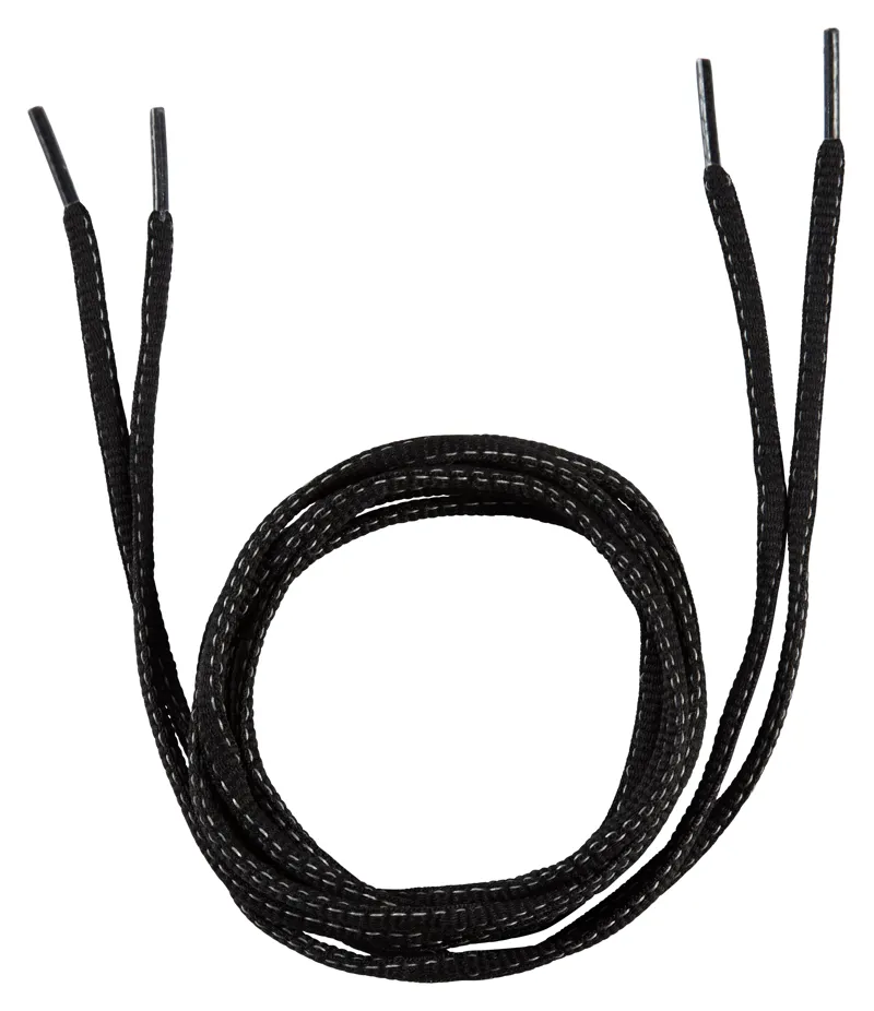 Ronhill Reflective Shoe Laces 54inch Black-1
