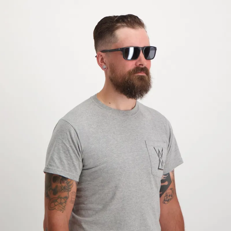 Jhi Spectre BBB BSG-6601 Cycling Glasses Matt Black/Flash Mirror