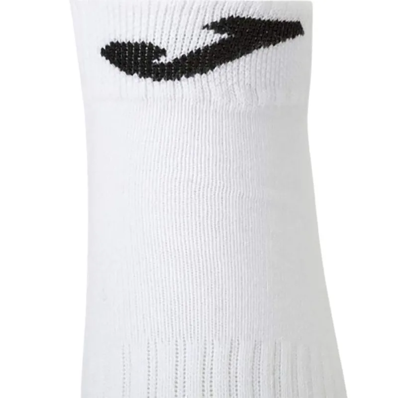 Joma Ankle Socks with Cotton Foot White-3