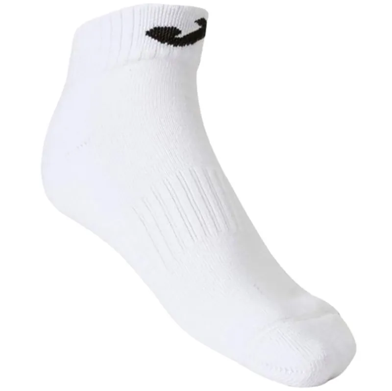 Joma Ankle Socks with Cotton Foot White