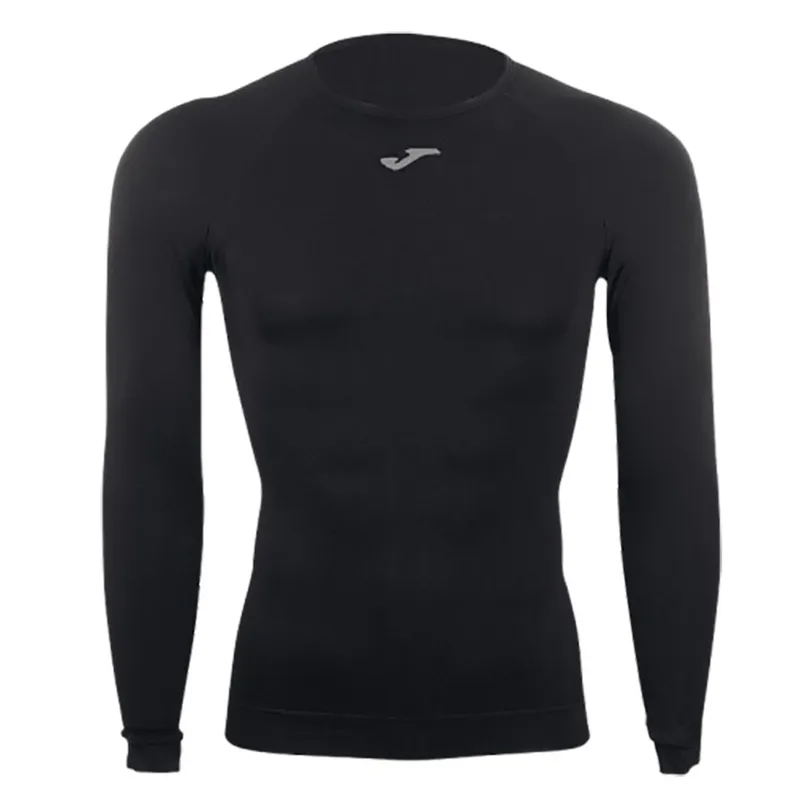 Joma Brama Classic Seamless L/S T-Shirt Black