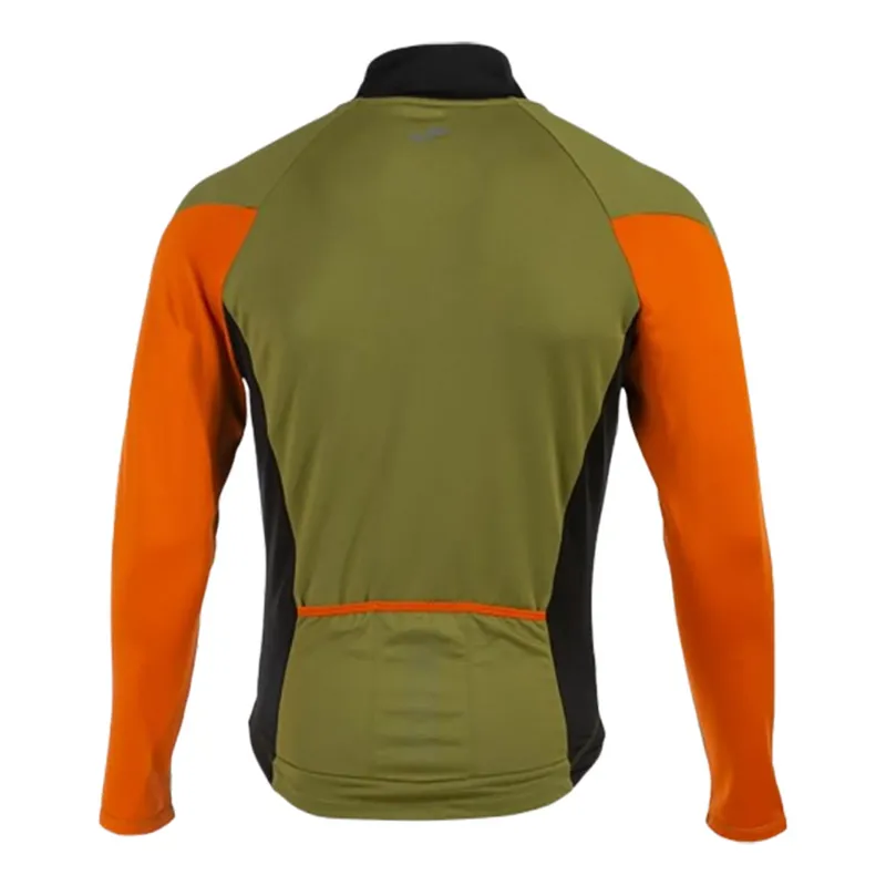 Joma Chrono Full Zip Sweatshirt Khaki Black-1