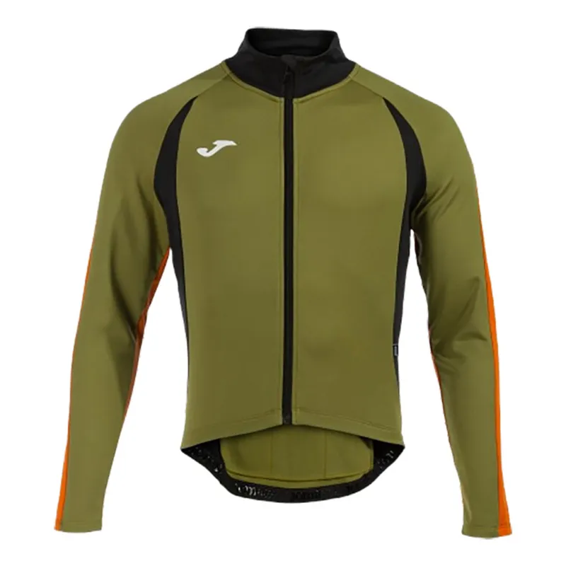 Joma Chrono Full Zip Sweatshirt Khaki Black