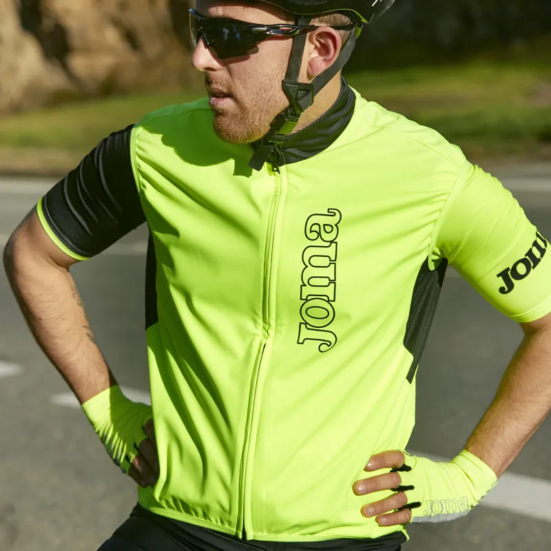 Joma Gilet Unisex Crono Cycling Vest Fluorescent Yellow/Black-3