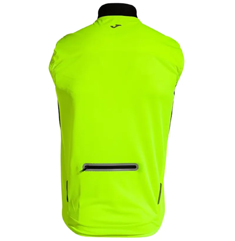 Joma Gilet Unisex Crono Cycling Vest Fluorescent Yellow/Black-1