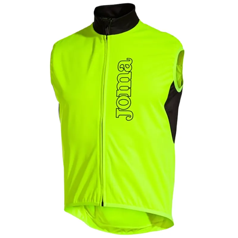 Joma Gilet Unisex Crono Cycling Vest Fluorescent Yellow/Black