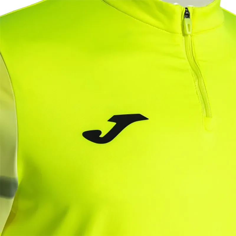 Joma Men's Elite XI Sweatshirt Fluorescent Yellow Black-2