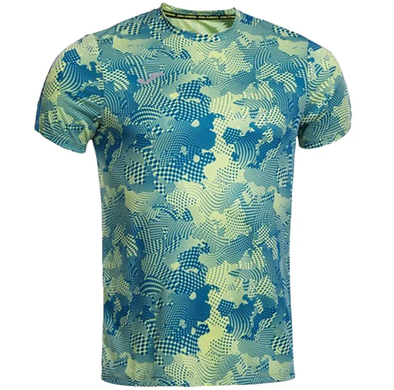 Joma Men's R-City Short Sleeve T-Shirt Lime-2