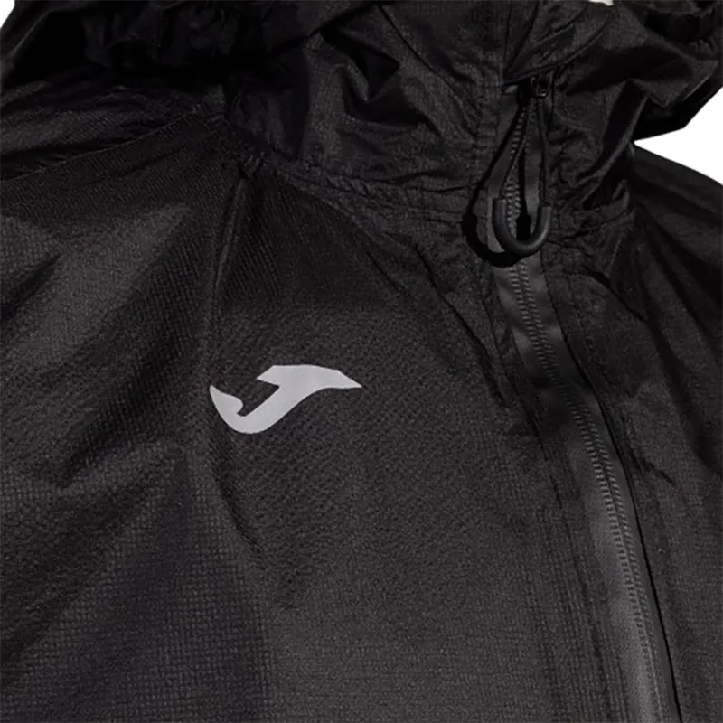 Joma Men's R-Night Iconic Rain Jacket Black-9