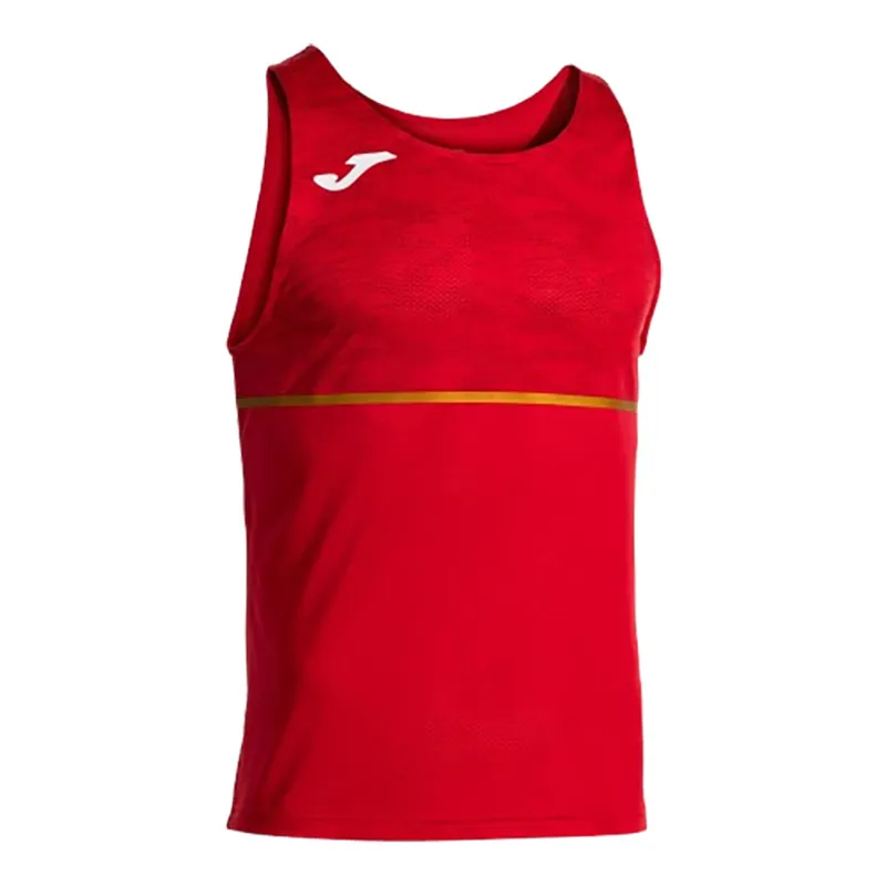 Joma Men's Record III Sleeveless T-Shirt Red