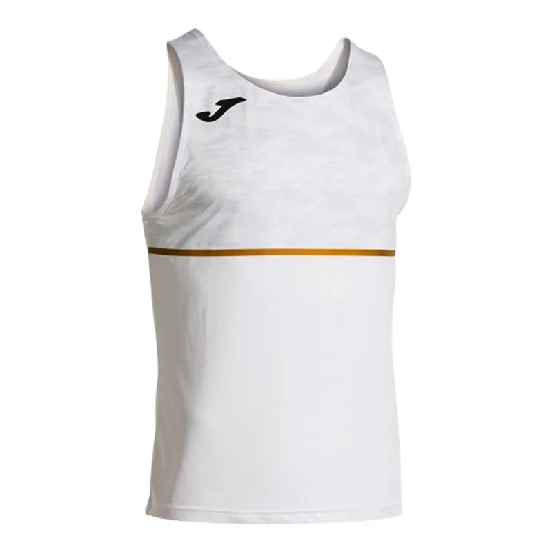 Joma Men's Record III Sleeveless T-Shirt White