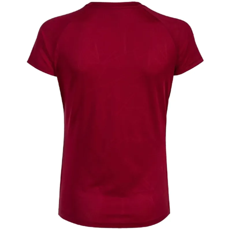 Joma Women's Elite IX S/S T-Shirt Red-1