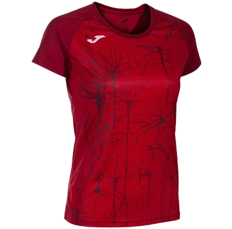 Joma Women's Elite IX S/S T-Shirt Red