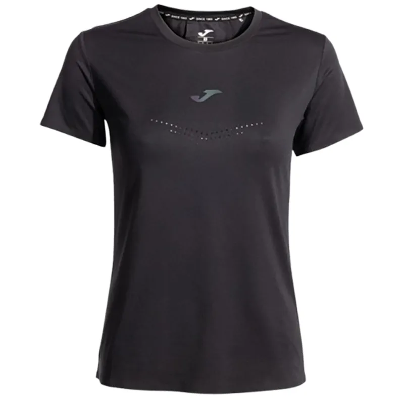 Joma Women's R-City Short Sleeve T-Shirt Black