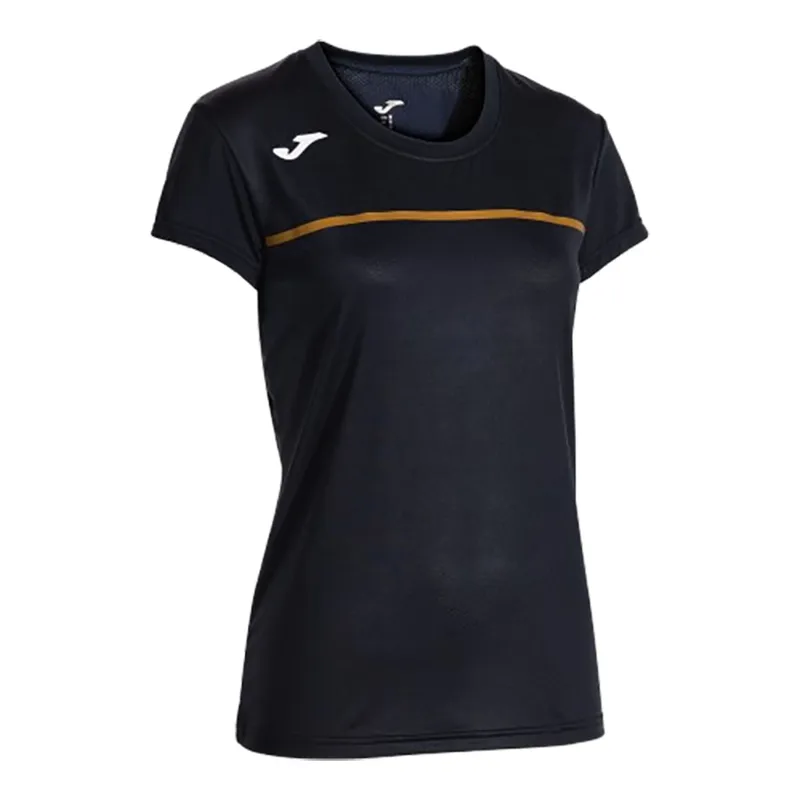 Joma Women's Record III Short Sleeve T-Shirt Black