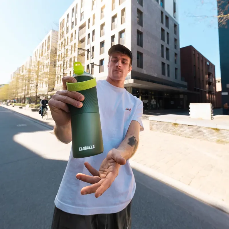 Kambukka Dupla Insulated Water Bottle 750 ml Pine Forest-6
