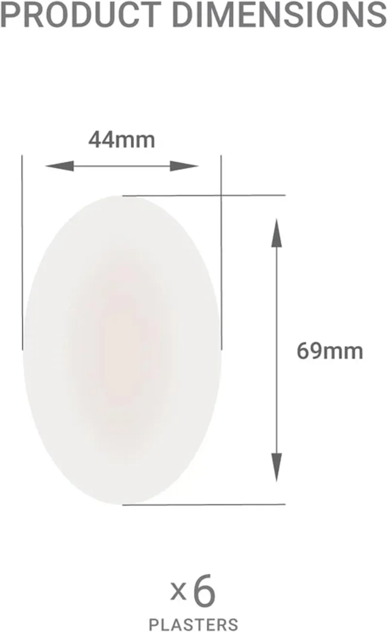 Lifesystems Blister Plasters Red One Size-5