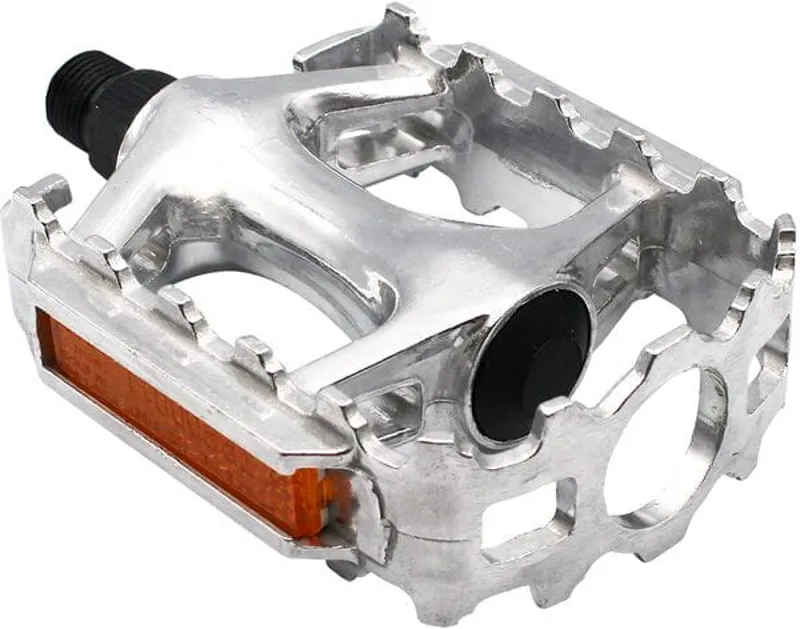 M Part Essential Alloy Trekking Pedals 9/16 inch Thread Silver-1