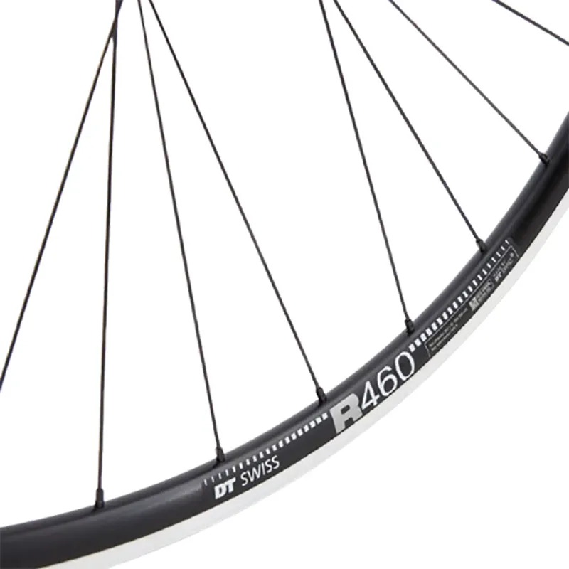 M Part Wheels Road Rear Wheel Shimano 105 Hub DT R 460 Rim Black 700c-3