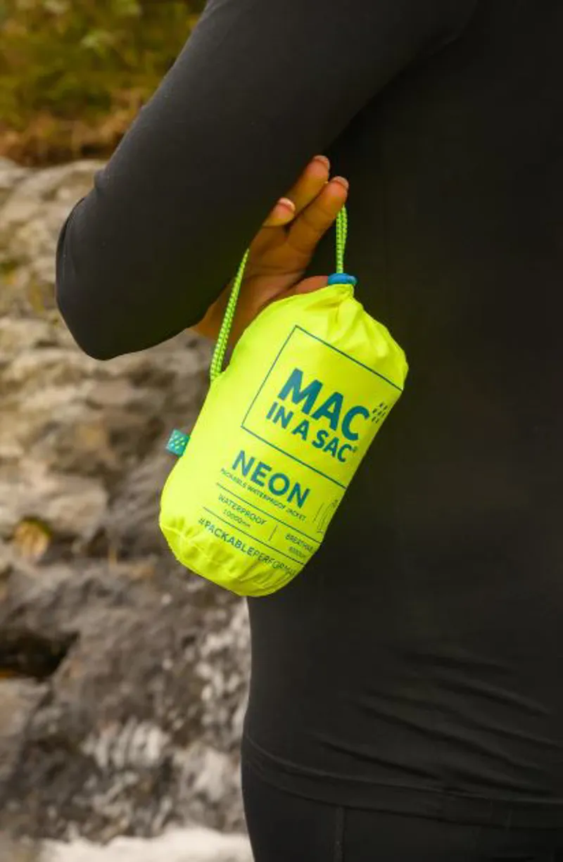 Mac in a Sac Origin 2 Adult Jacket in Neon Yellow-3