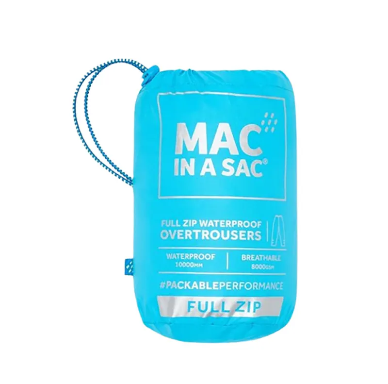 Mac In A Sac Origin 2 Full Zip Overtrousers Neon Blue-7