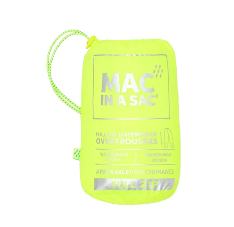 Mac In A Sac Origin 2 Full Zip Overtrousers Neon Yellow-8