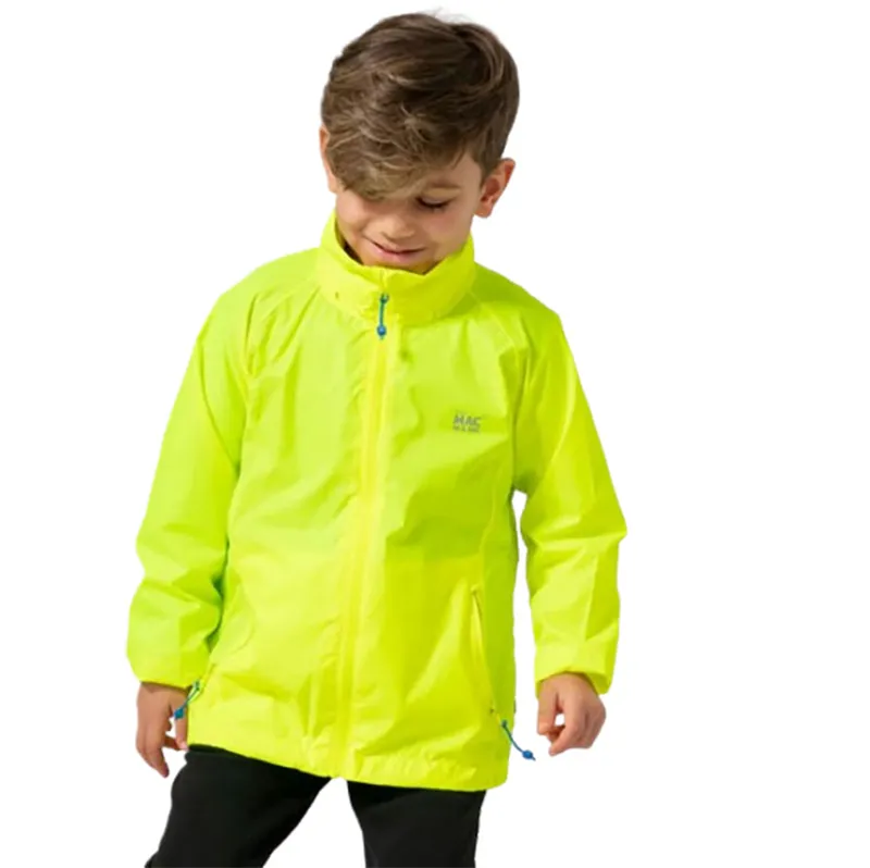 Mac In A Sac Origin 2 Kids Jacket Neon Yellow-5