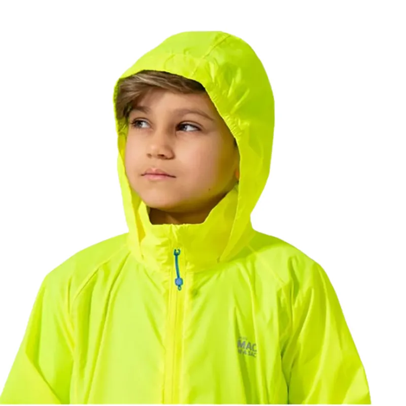 Mac In A Sac Origin 2 Kids Jacket Neon Yellow-4