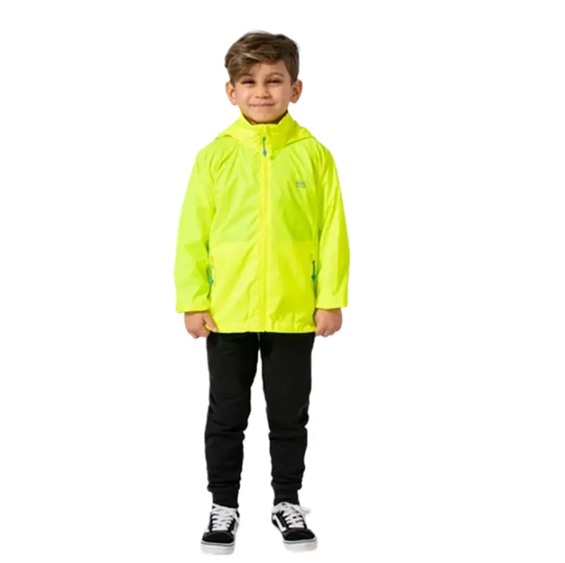 Mac In A Sac Origin 2 Kids Jacket Neon Yellow-2