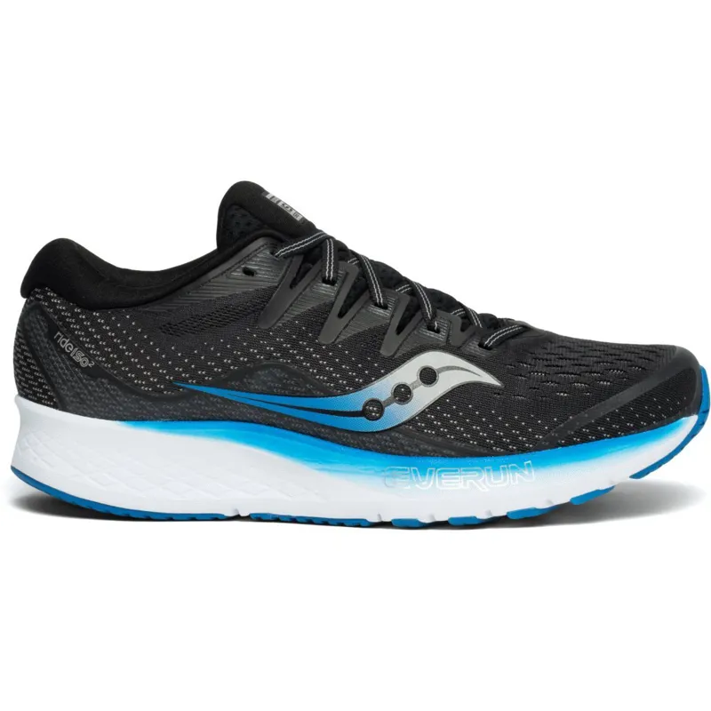 Saucony Men's Ride ISO Black/Blue UK