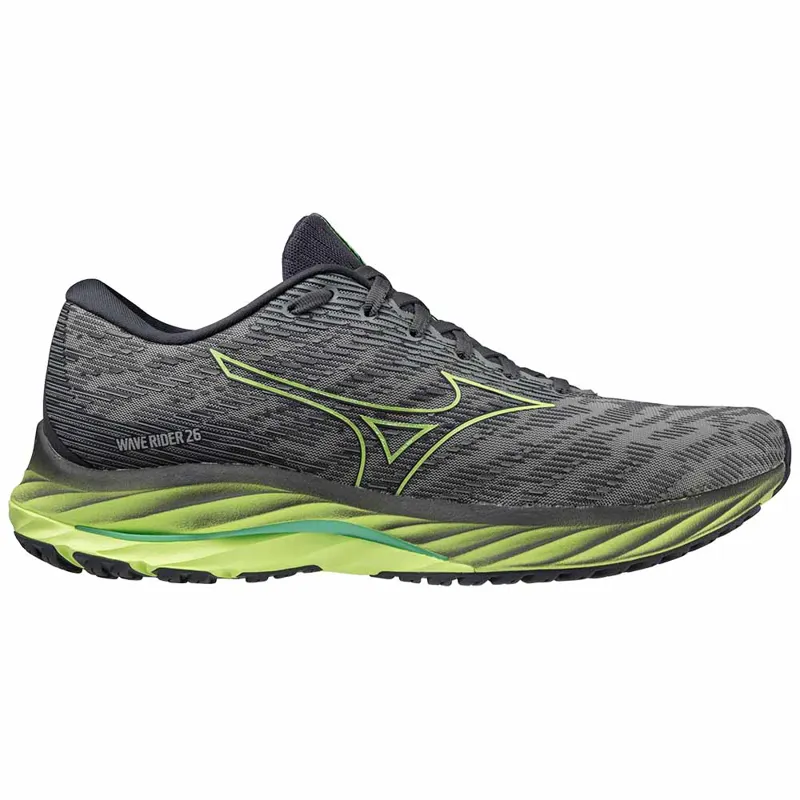 Mizuno Wave Rider 26‎ Men\'s Running Shoes Grey Athletic Sneakers Size 9 2E Mizuno - Brandclub - Mizuno Men main image 4