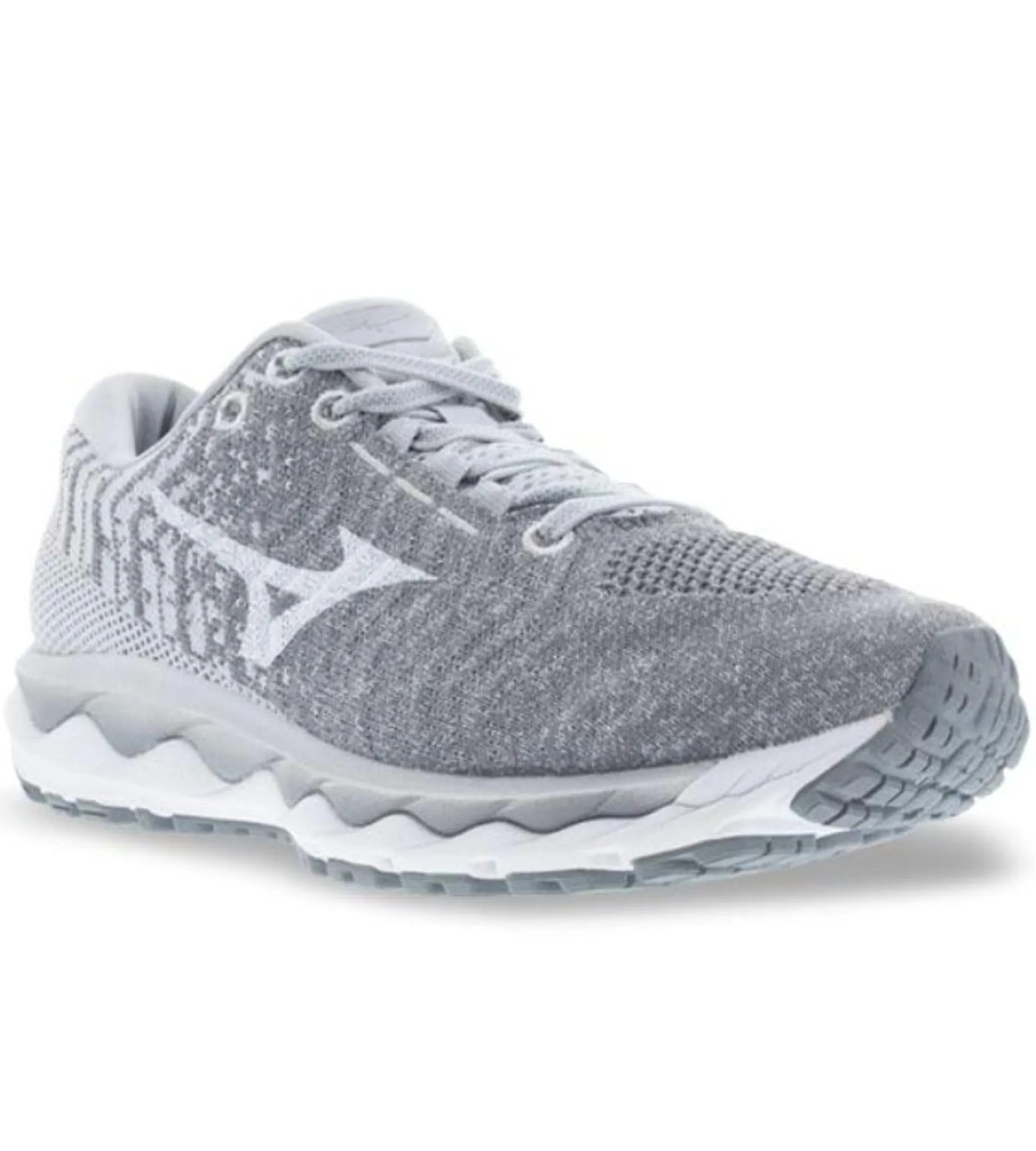 Mizuno Women's Wave Sky Waveknit Grey/White