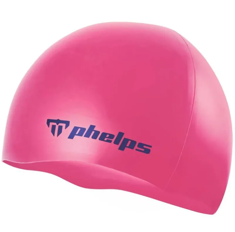 Michael Phelps Classic Silicone Swim Cap Pink