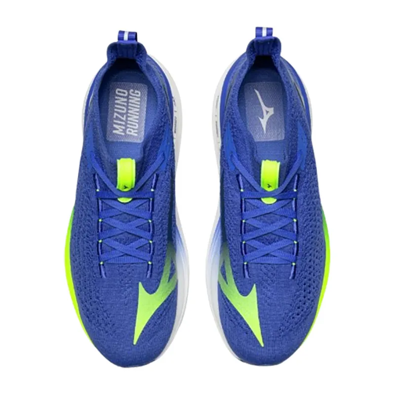 Mizuno Men's Neo Vista 2 Dazzling Blue/White/Lightning Yellow-8