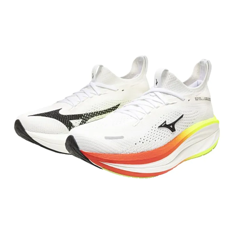 Mizuno Men's Neo Vista 3 White/Black/Orange-5