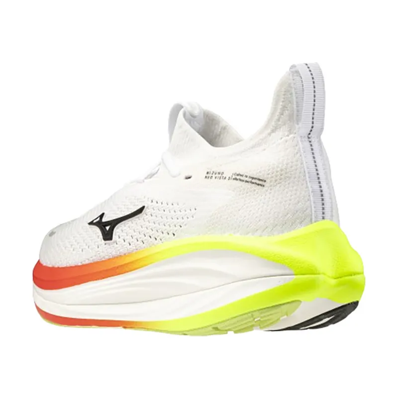 Mizuno Men's Neo Vista 3 White/Black/Orange-4