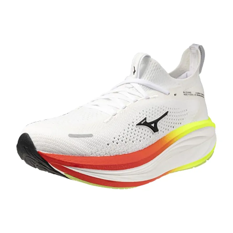 Mizuno Men's Neo Vista 3 White/Black/Orange-3