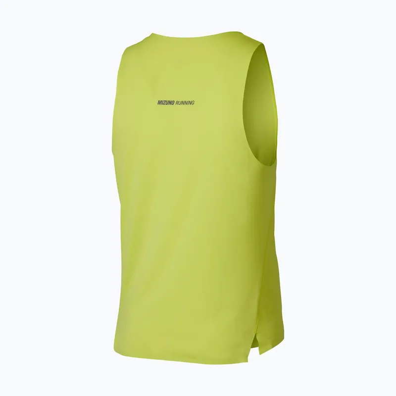 Mizuno Men's Tech Light Singlet Lightning Yellow-1