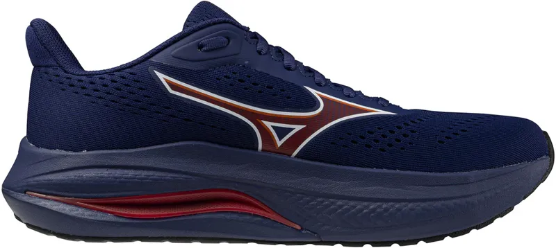 Mizuno Men's Wave Inspire 22 Beacon Blue/Tomato Puree/Firecracker