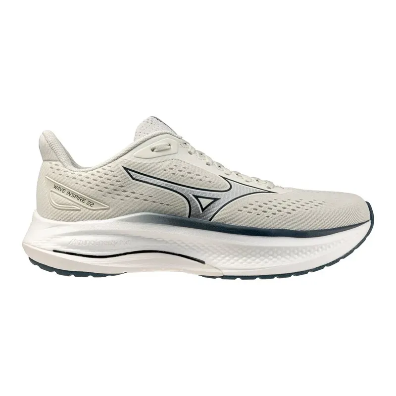 Mizuno Men's Wave Inspire 22 Foggy Dew/White/Dark Slate-1