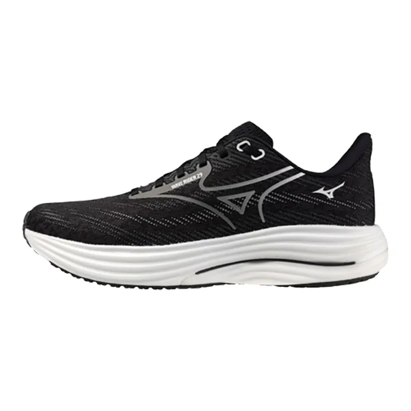 Mizuno Men's Wave Rider 29 Black Sand/Quiet Shade/Black-1