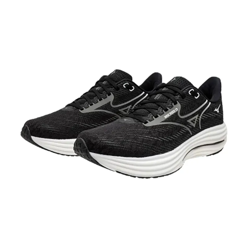 Mizuno Men's Wave Rider 29 Black Sand/Quiet Shade/Black-7