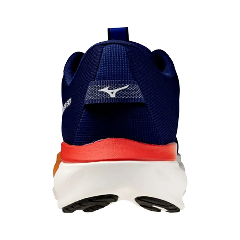 Mizuno Men's Wave Rider 30 Beacon Blue/White/Artisan's Go-3