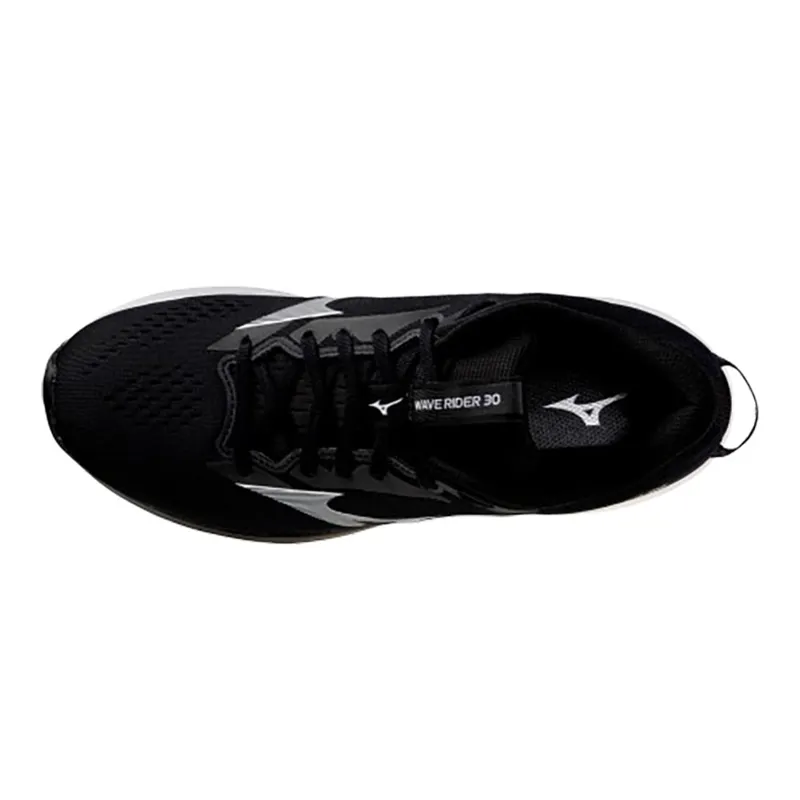Mizuno Men's Wave Rider 30 Black/White-7