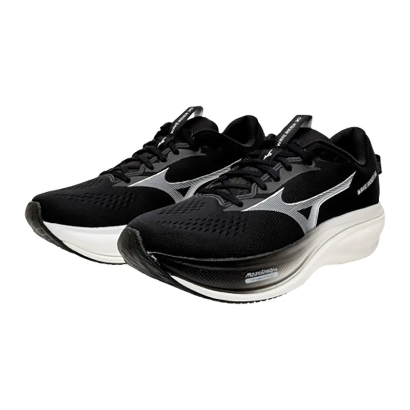 Mizuno Men's Wave Rider 30 Black/White-4